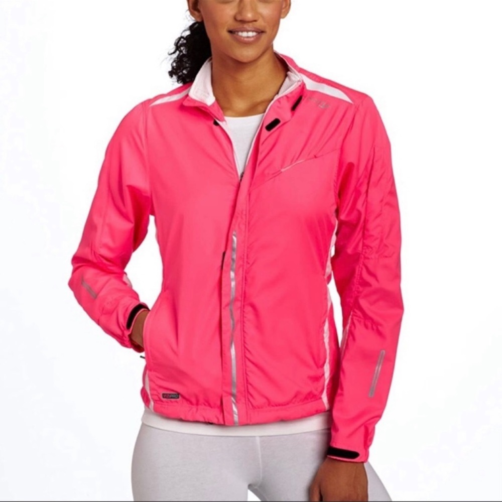 Saucony windbreaker reflective jacket women’s XS brand NWOT